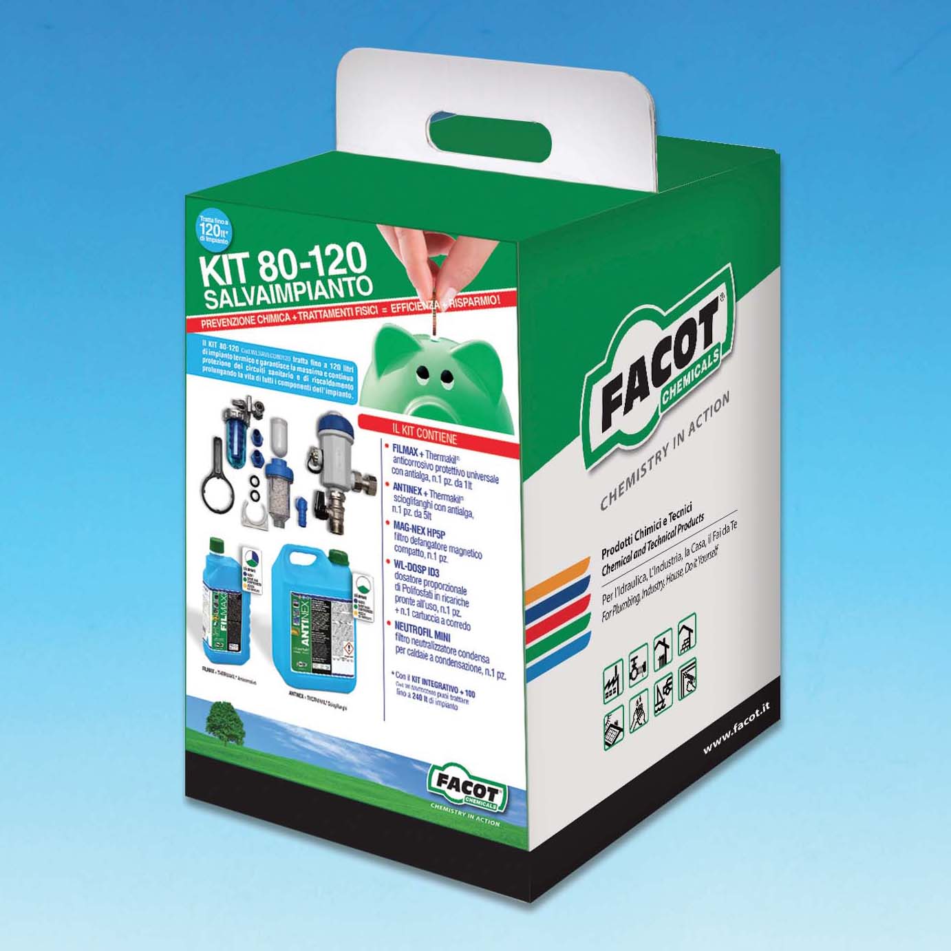 HEATING SYSTEM PROTECTION KIT 80-120