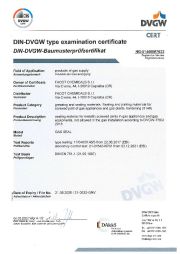 GAS SEAL (DVGW EN 751-1)