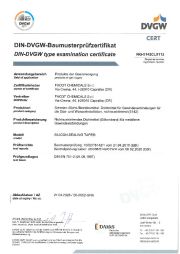 SILICON SEALING TAPE (DVGW EN751-2)